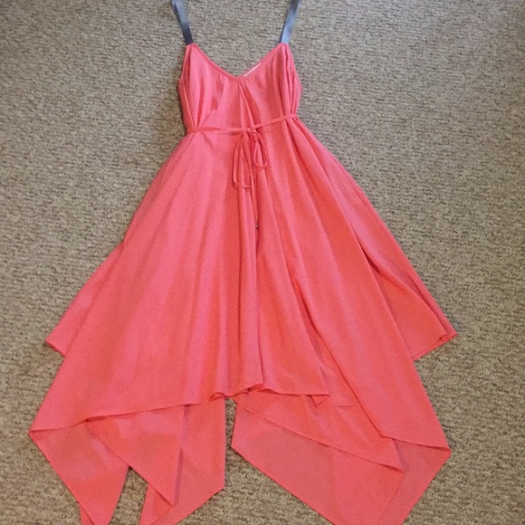 Jessica Simpson Dresses & Skirts - Beautiful coral Jessica Simpson maternity dress